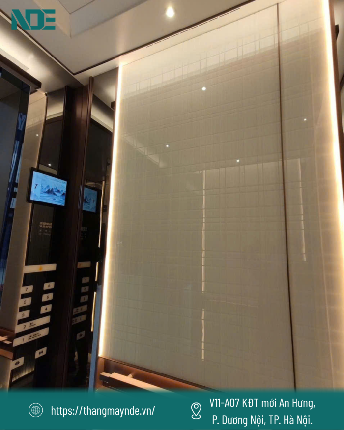 Thang máy Kohler Đức tại NDE đạt tiêu chuẩn quốc tế