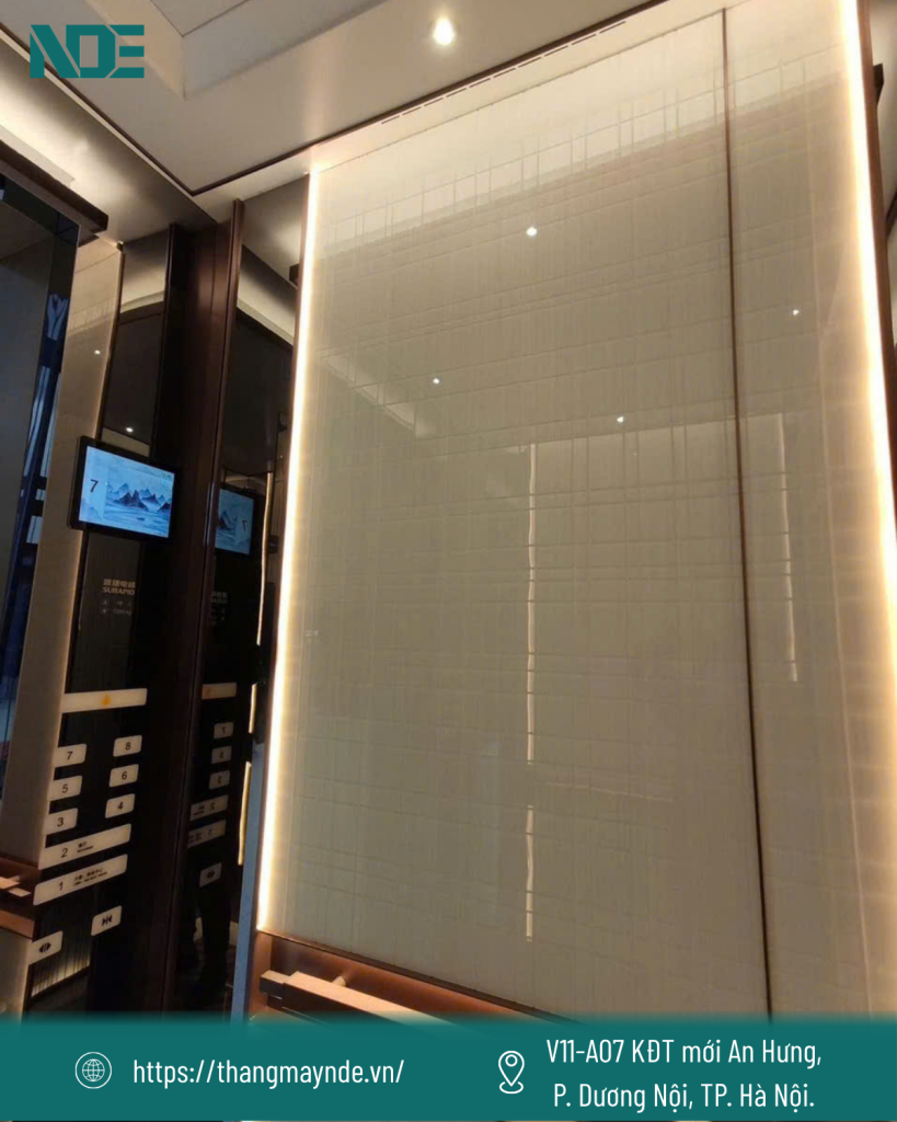 Thang máy Kohler Đức tại NDE đạt tiêu chuẩn quốc tế