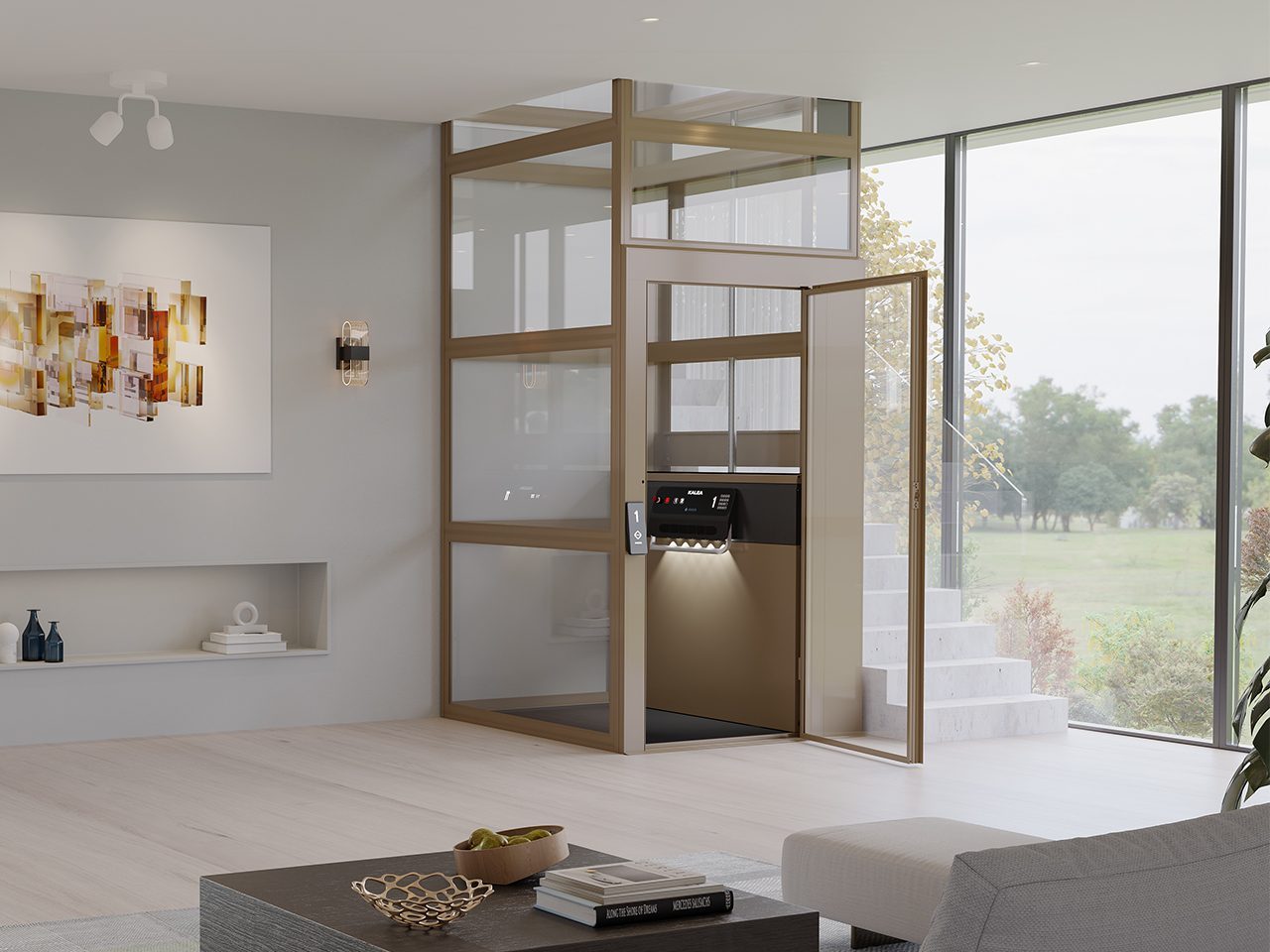 Thang máy với hệ chuyển động EcoSilent