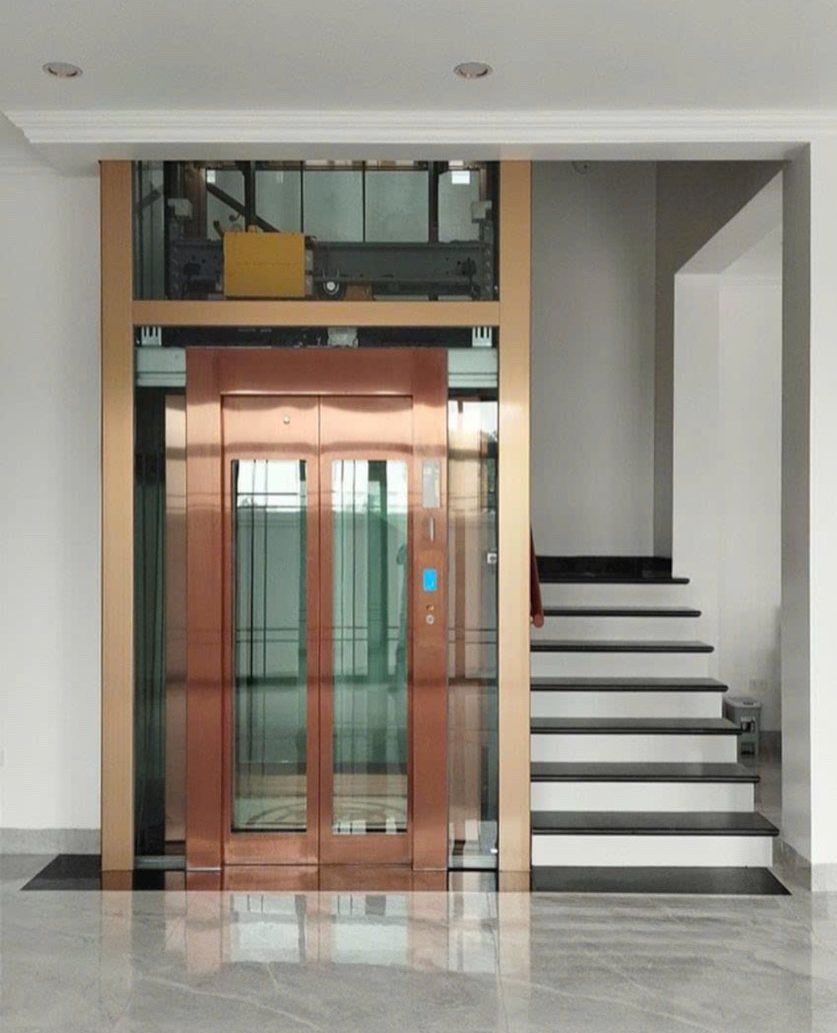 Giải pháp lắp đặt thang máy Fuji 350kg cho nhà cải tạo và diện tích nhỏ hẹp